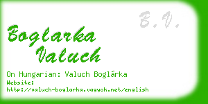 boglarka valuch business card