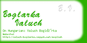 boglarka valuch business card